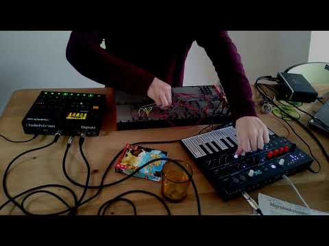 AE Modular! Fast Techno with Digitakt & MicroFreak - "Lost Cities"