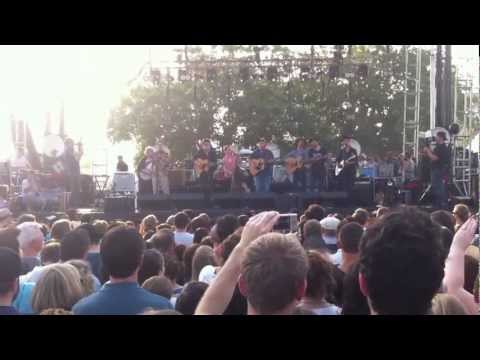 Take 'Em Away - Mumford with Old Crow Medicine Show at Railroad Revival Tour