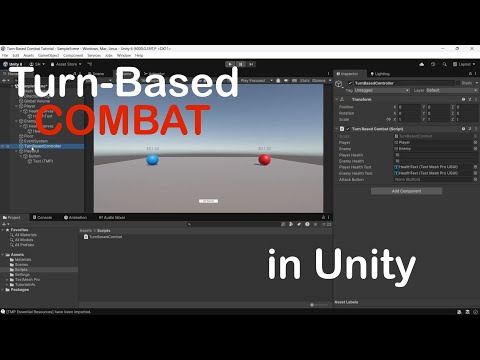 Simple Turn-Based Combat in Unity