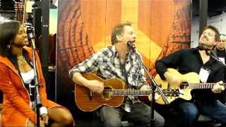 Kenny Loggins ~ Your Mama Don't Dance ~ NAMM 2012 ~ Bedell Guitars / Two Old Hippies Booth