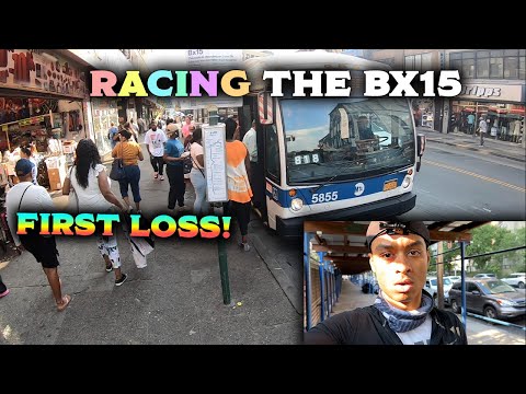 Racing The Bx15! Entire NYC Bus Route *FIRST LOSS | MTA Bus Race #12 |
