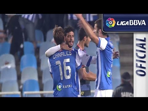 Goal of Vela (1-0) Real Sociedad - Granada CF - HD