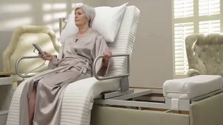 Laybrook Turning Bed. Rotating electric bed for MS & Parkinson's.