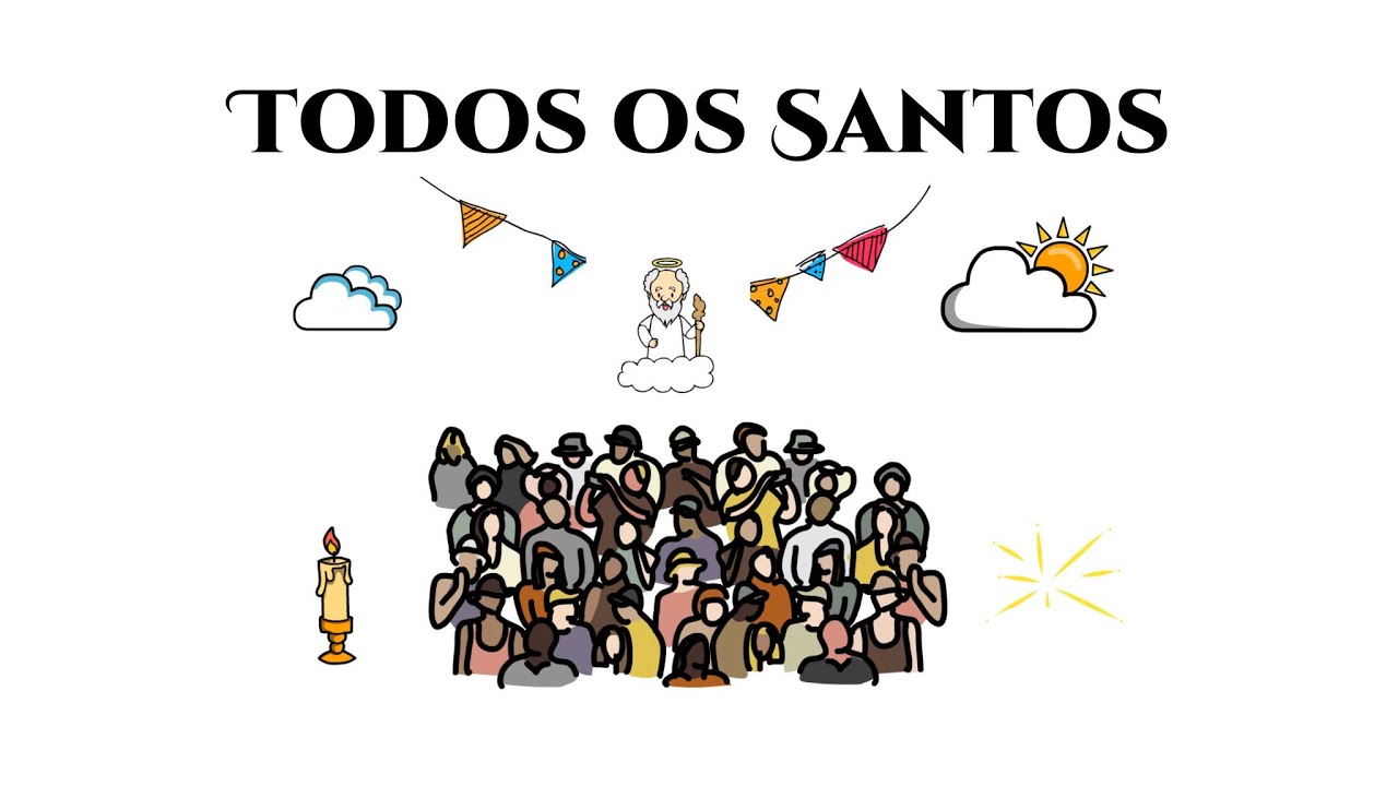 TODOS OS SANTOS | DESENHOS BÍBLICOS | CATEQUESE