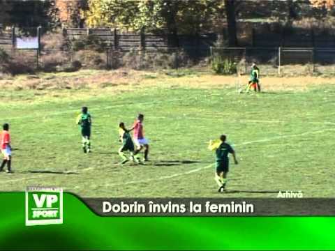 Dobrin învins la feminin