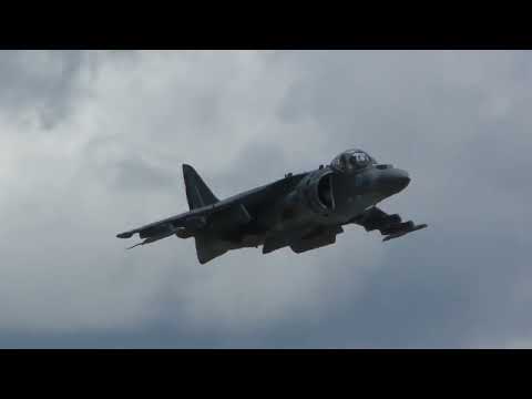The Last AV8 Harrier Public Demo Ever