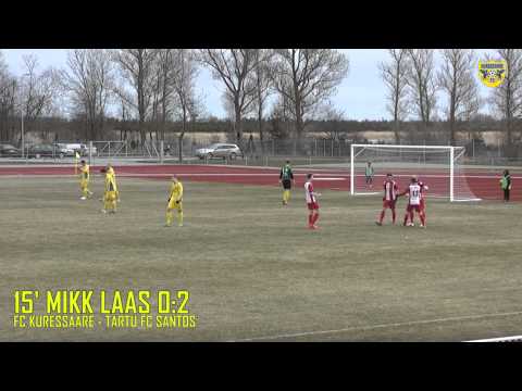 FC Kuressaare TV: FC Kuressaare vs Tartu FC Santos - EL - 19.04.2015