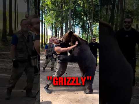 Russian Man Fights Bear 🐻(@arslanbek_mahmudov)