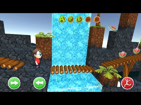 Изучаем Алфавит Играя! 3D! Раз Video