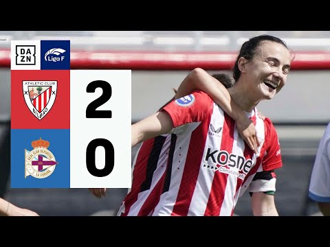 Athletic Club vs Deportivo Abanca (2-0) | Resumen y goles | Highlights Liga F