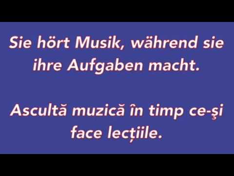 Învatā limba Germanā. Lectia. 95. Conjuncţii 2.
