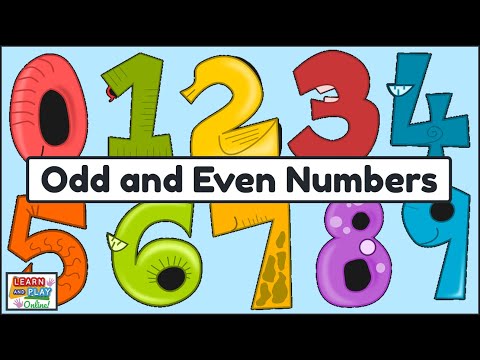 Odd and Even Numbers for Kids