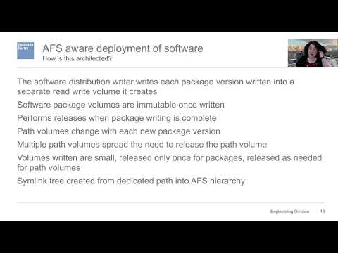 LISA21 - Leveraging AFS Storage Systems to Ease Global Software Deployment