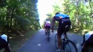 preview picture of video 'Lincoln Trail State Park Road Race August 2010'