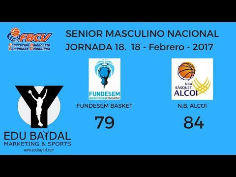 FUNDESEM BASKET SCHOOL INNOVA MUTXAMEL - NOU BASQUET ALCOI. JORNADA 18