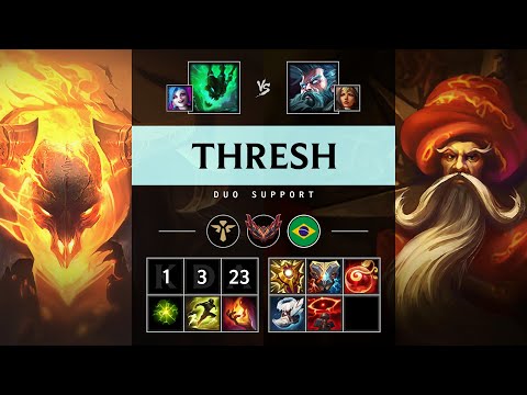Thresh Support vs Zilean - BR Grandmaster Patch 25.12