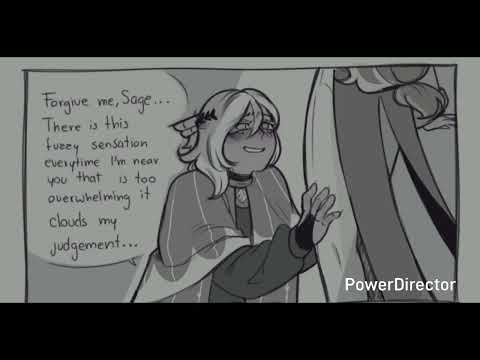 Sage of truth x truthless recluse (comic made by pronouns-d-ace on tumblr)