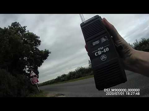 Duette CB40 UK CB27/81 CB radio (handheld 0,5W) - Field test Mr Chippie's side
