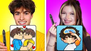 Download lagu Drawing My Friends in Roblox! (ft. Nico & Shady) mp3