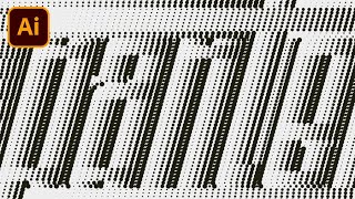 How To Make Holographic Text In Illustrator Fast