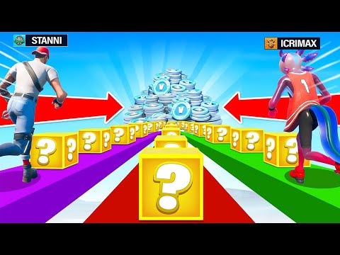 FORTNITE LUCKY BLOCK RACE gegen iCrimax!