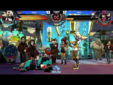 Skullgirls: Sanji vs Izzmo - Losers Round 1 EVO 2021 Online Europe