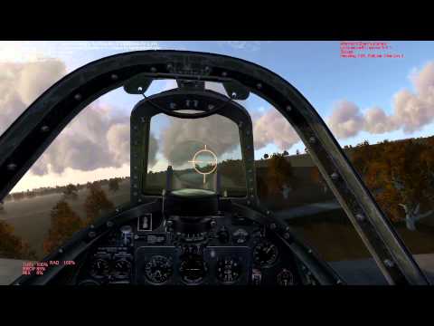 IL-2 Cliffs of Dover - Fighting A Pair Of Fiat G.50s (Spitfire Mk.Ia)