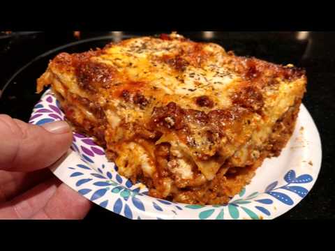 DIY homemade lasagna! Sicilian-American style