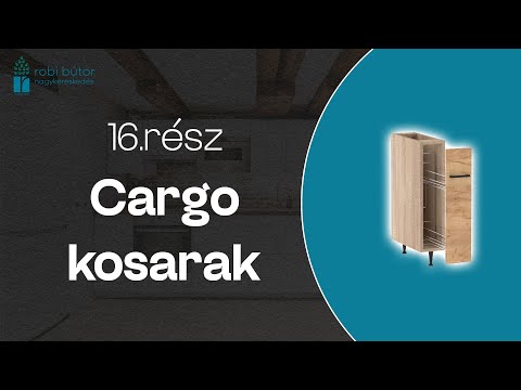 Konyhabútor - A cargo kosarak