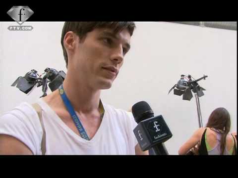 FashionTV | FTV.com - DAKS Backstage uomo p/e 2008 - milano