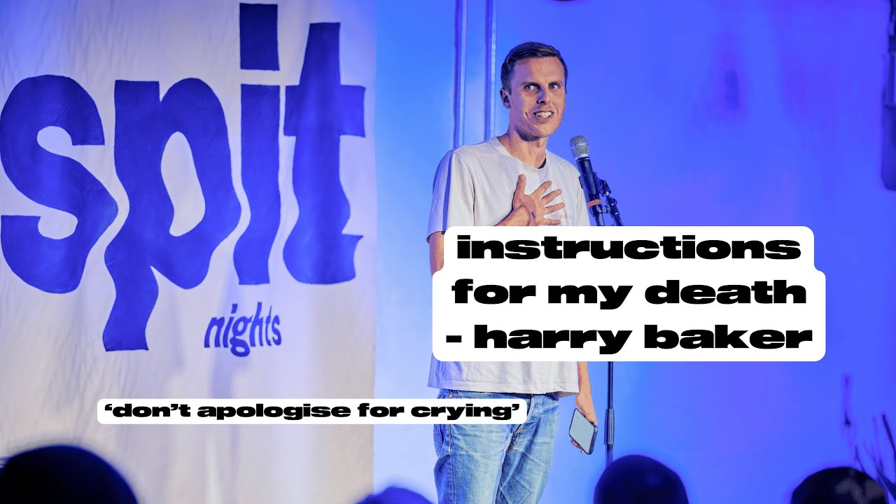 'instructions for a funeral' - harry baker poem