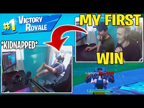 Tfue Helps MrBeast get his *FIRST WIN* in Fortnite Then Gets KIDNAPPED!!