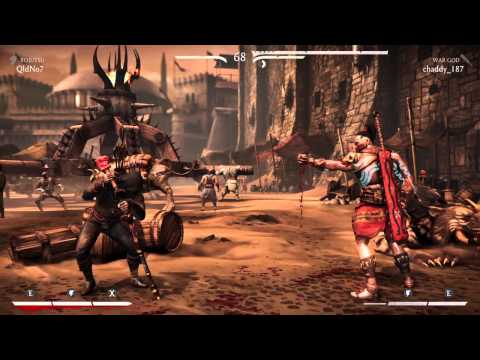 Mortal Kombat X - Online Match - Kotal Kahn "Sawed Off" Brutality