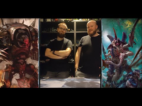 Contact Lost 40k Battle Report | Chaos Knights vs Tyranids