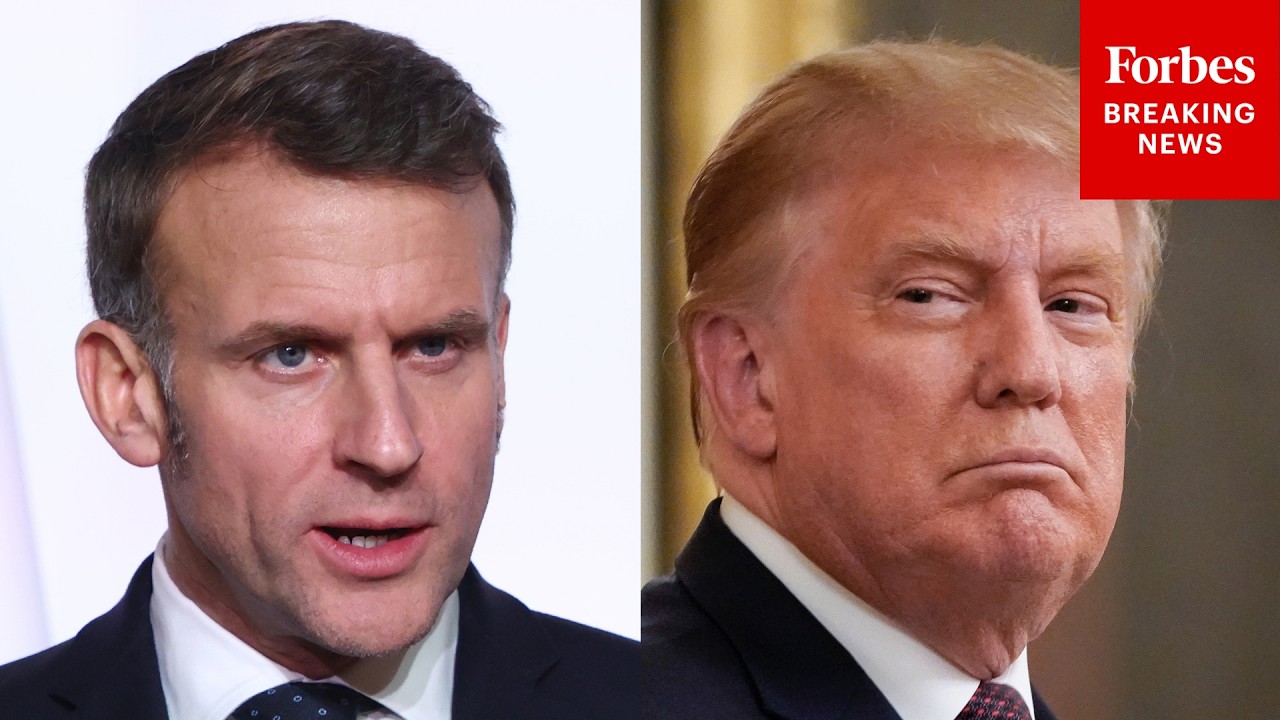 Video | Macron Responds To Trump’s Attack On His Marriage As Iran War Feud Deepens