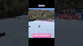 Snow Play at Lake Mountain Alpine Resort Melbourne #shorts