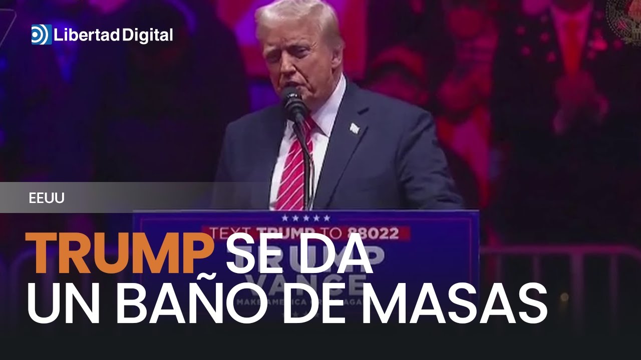 ESTADOS UNIDOS | Trump se da un baño de masas en Washington antes de ser presidente