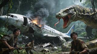 2026灾难大片：波音737坠毁史前骷髅岛，幸存者遭遇巨蜥巨蛇围猎！#movie #電影