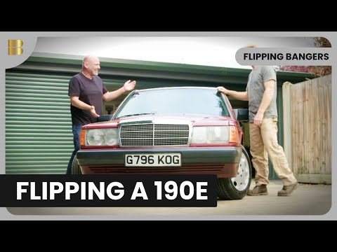 How a Vintage Mercedes 190E was Saved | Flipping Bangers | Car Show