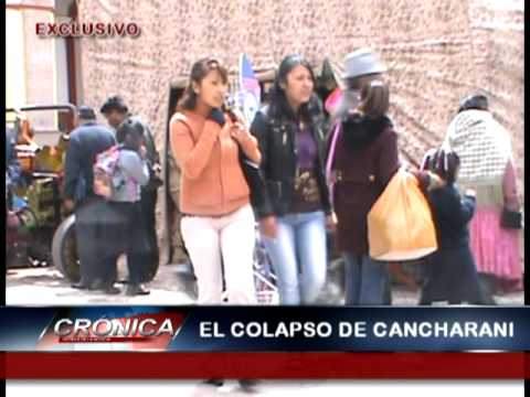 INFORME COLAPSO DE CANCHARANI