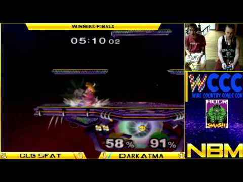 WCCC: Hulk Smash! DarkAtma (Peach) vs CLG SFAT (Fox) SSBM Pools