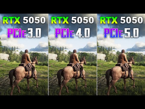 PCIe 3.0 vs PCIe 4.0 vs PCIe 5.0 on RTX 5050 - Is There a Difference?