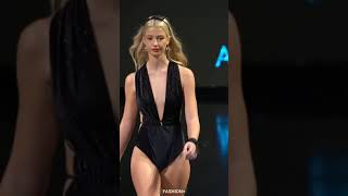 Swimwear fashion runway show #beachwear #swimming #bikini #swimsuit #swimwear