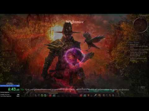 Grim Dawn speedrun - Act 1 all quests in 32:13