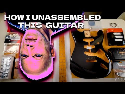 Breakdown of my David Gilmour Inspired Fender Stratocaster