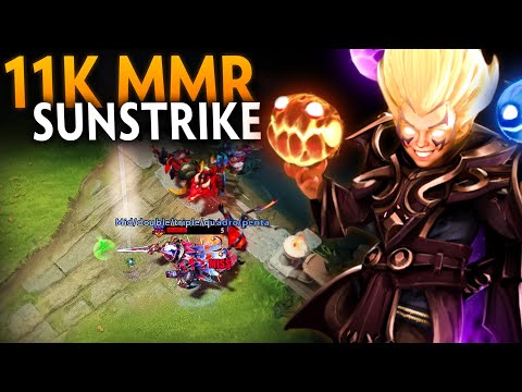 PANGOLIER'S PERFECT SUNSTRIKE DODGE | EPIC 11K MMR MIKEY INVOKER