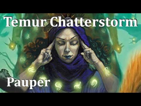 Pauper MtG: Temur Chatterstorm