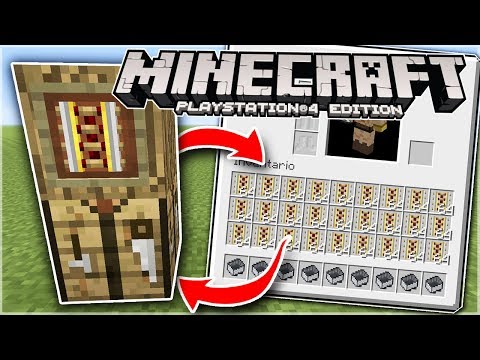 NUOVO GLITCH DUPLICAZIONE OGGETTI MINECRAFT PS4!🚍  FARM AUTO DI ROTAIE MINECRAFT PS4 ITA (XBOX PE)