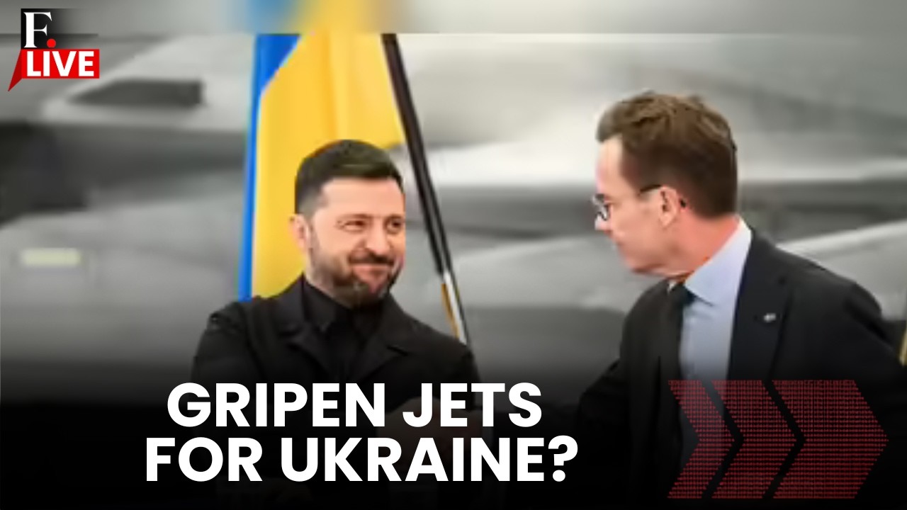 LIVE | Zelensky Meets Swedish PM | Zelensky Hints at ‘Strong Step’ on Swedish Gripen Fighter Jets