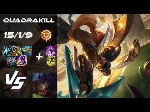 MID Akshan vs Kog'Maw [QUADRAKILL] - NA Challenger Patch 25.S3.1